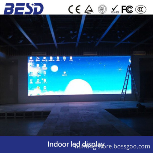 2015 black color 2121 LCD TV / P4/P3 LED dispaly media wall screen